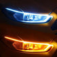 ⏳¡50% de descuento por tiempo limitado⏰ Luz de Señal LED Tipo Flujo Flexible para Auto (2 Piezas) 🚗💡
