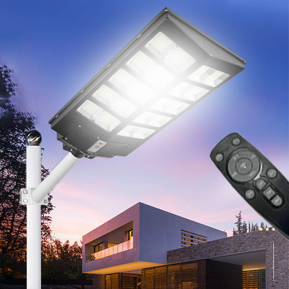 Lámpara Solar Inteligente para Exteriores – Sensor de Movimiento y Control Remoto