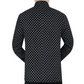 Chaqueta de abrigo a cuadros con bolsillos de moda para hombre