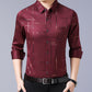 👔Especiales Otoño/Invierno🔥Camisa fina sin planchado para hombre
