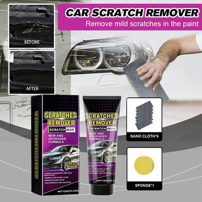 🔥🔥Compra 2 ceras para desarañazos de coche gratis 🔥con nano cloth