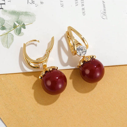 💕 Especial de San Valentín - 50% de descuento 💕 en pendientes colgantes de Huggie con purpurina para mujer