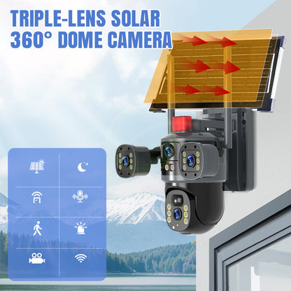 💥Novedades en oferta para 2026🎥¡Transforma tu seguridad en una inversión eterna: una cámara solar que trabaja por ti, sin fin, con cobertura total y visión impecable!