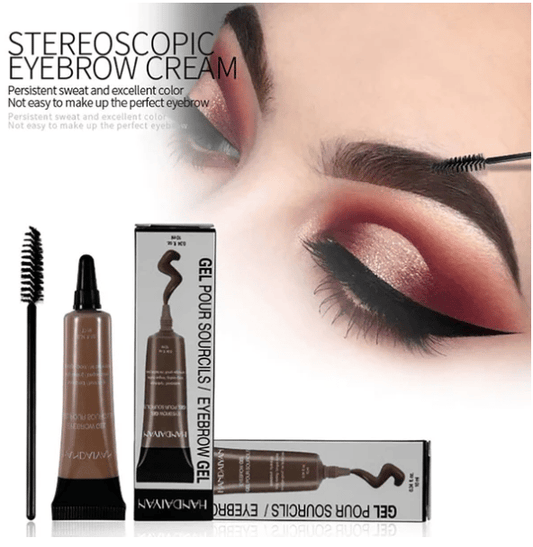 Gel Profesional para Cejas a Prueba de Agua con Color 💕