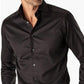 Camisa de negocios de alta elasticidad sin plancha para hombre