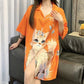 🎁 Venta caliente 49% OFF 🔥Lindo vestido transpirable con estampado de gato