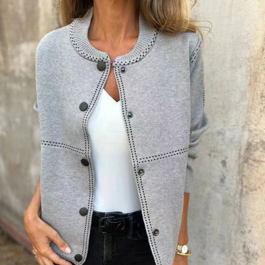🎉2025 Nuevos productos Venta✨ caliente Mujer Botón abajo Suéter Cardigan