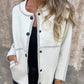 🎉2025 Nuevos productos Venta✨ caliente Mujer Botón abajo Suéter Cardigan