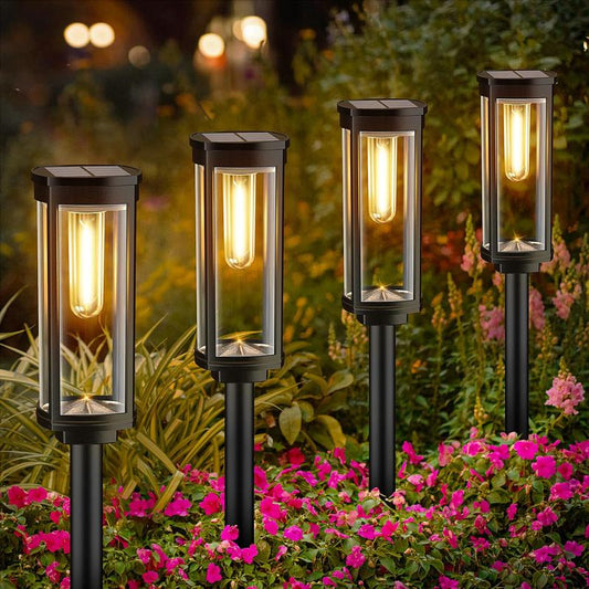 💡¡Ilumina tu jardín con la magia del sol: luces que combinan eficiencia, estilo y resistencia para crear momentos inolvidables! ☀️