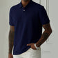 🔥Camiseta de solapa texturizada con flecos de trigo para hombre HOT SALE 🔥💨: ¡audaz, elegante y única! 👕