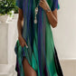 💕Oferta Caliente 49% OFF🌸Elegante Vestido Midi de Manga Corta con Lunares Verde