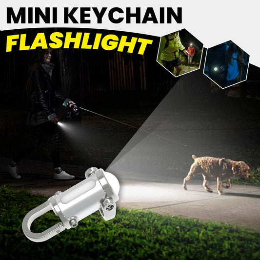 🔥Oferta especial🔥Linterna mini llavero superbrillante de 1200 lúmenes resistente al agua