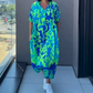 🌸Vestido Elegante Casual con Estampado para Mujer de Escote en V