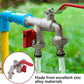 🔥Grifo universal de agua de jardín de doble salida de acero inoxidable