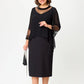 💖Elegantes vestidos negros con mangas 3/4 para mujer