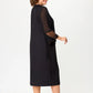 💖Elegantes vestidos negros con mangas 3/4 para mujer