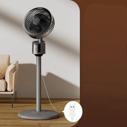 ❄️55% de descuento🔥Ventilador de piso silencioso con flujo de aire y ahorro de energía alimentado por USB🍃🚀Envío gratis