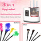 🎨🧼 Limpiador Eléctrico de Brochas de Maquillaje 3 en 1