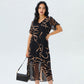🎉 Oferta 2026 — Más de 34 200 unidades vendidas 💝 Vestido largo de mujer con estampado, corte holgado y cuello en V – Vestido de verano para todo tipo de figuras 👗