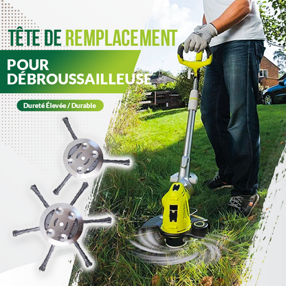 📢 ¡COMPRA 1 Y LLÉVATE 1 GRATIS! 🔧 Cabezal de repuesto para desbrozadora – Universal, fácil de instalar y duradero para jardinería 🌿