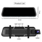🔥 ¡49% DE DESCUENTO! 🚗📹 Dash Cam con Pantalla Táctil + Cámara Trasera   Conduce Seguro, Graba Todo en HD ✨