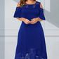 ⏳Vestido especial⏰femenino con dobladillo de encaje de hombros fríos y con límite de tiempo limitado