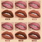 Set de lápices de labios de 12 colores para delinear los labios a prueba de manchas