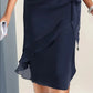 Elegante vestido de color sólido de moda