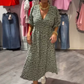 ⏳Vestido especial⏰🎀estampado con escote en V para mujer por tiempo limitado
