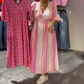 ⏳Vestido especial⏰🎀estampado con escote en V para mujer por tiempo limitado