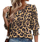 🌞Venta caliente de verano 49% OFF - Blusas de manga 3/4 casuales elegantes para mujer con puños fruncidos