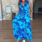 💕Venta caliente 50% de descuento💕en vestido largo👗 sin mangas con estampado de moda para mujer