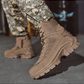 Botas de combate de trabajo antiperforación impermeables al aire libre para hombre Botas del ejército (mejora de la durabilidad)