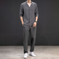 Conjunto Causal Transpirable de 2 Piezas para Hombre