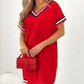🎞️ Vestido de empalme a rayas para mujer: vibraciones retro, comodidad moderna