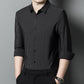 Camisa de rayas ligera y transpirable para hombre