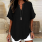 🌸Rebajas de primavera 50%👕de descuento en la camiseta de manga corta de moda holgada y lisa