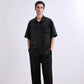 Conjunto casual de manga corta y pantalón transpirable para hombre