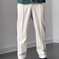 Pantalones de vestir plisados clásicos para hombre