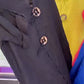 Vestido suelto con detalle de botones único para mujer