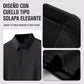 Conjunto de Camiseta con Cuello de Solapa y Pantalón para Hombre en Seda Helada