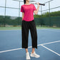 Conjunto de Top y Pantalones Capri de Secado Rápido para Exteriores