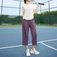 Conjunto de Top y Pantalones Capri de Secado Rápido para Exteriores