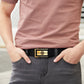 Cinturón para Hombre con Hebilla Automática de Moda