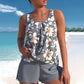 Bañador tankini estampado para mujer