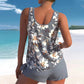Bañador tankini estampado para mujer