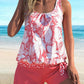 Bañador tankini estampado para mujer