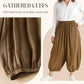 Pantalones sueltos de cintura alta estilo linterna
