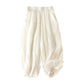 Pantalones sueltos de cintura alta estilo linterna