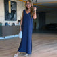 💕Elegante vestido sin mangas con cuello en V para mujer